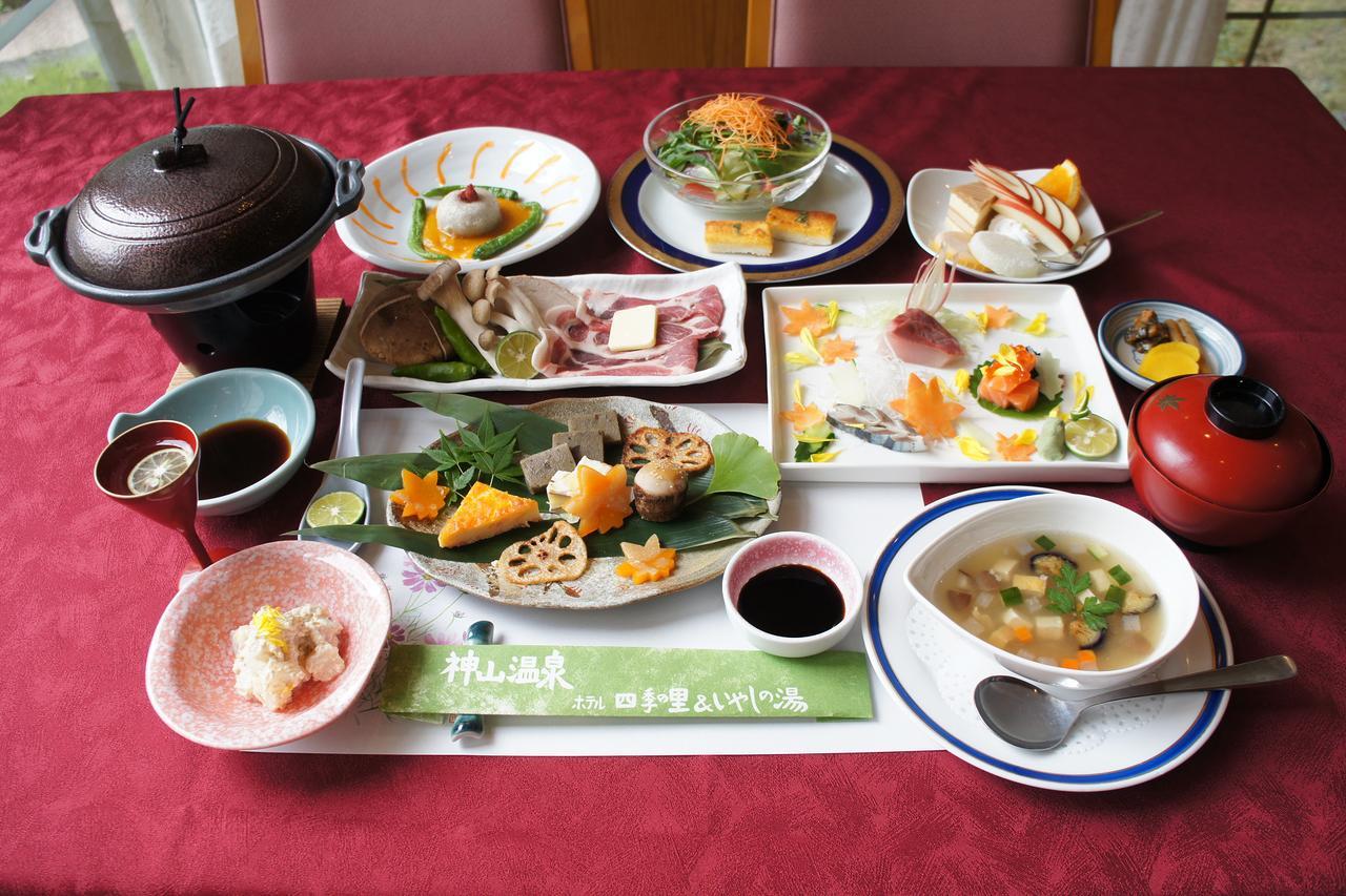 توكوشيما Kamiyama Onsen Hotel Shikinosato & Iyashinoyu المظهر الخارجي الصورة